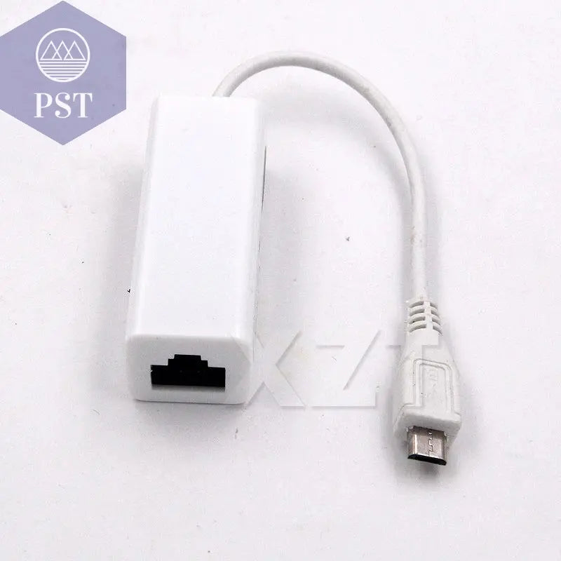 Micro USB  to lan card Connector For Tablet 2.0 5 Pin 10/100 Male RJ45 Female Ethernet LAN Network Card Adapter - PST PS Tradings