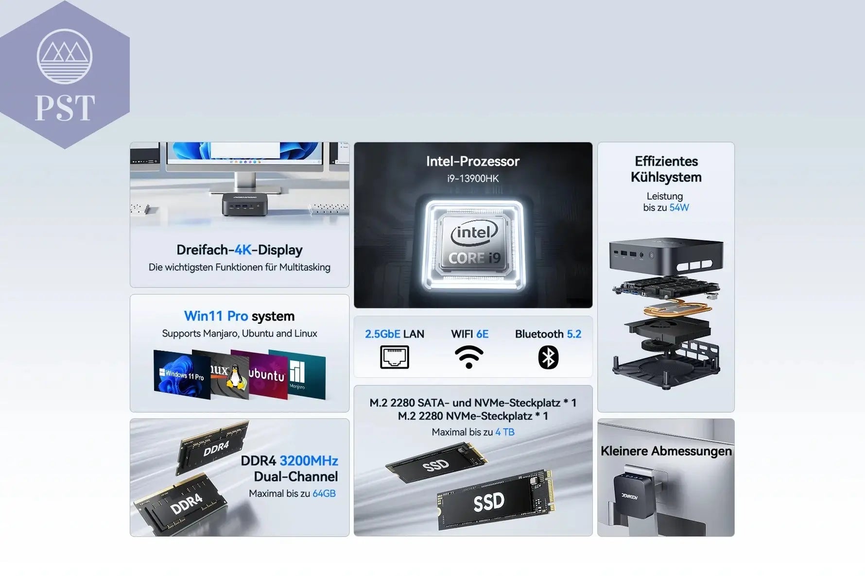 Mini PC ACEMAGIC M1 Intel i9 PST PS Tradings Mini PC Mini PC Mini PC ACEMAGIC M1 Intel i9