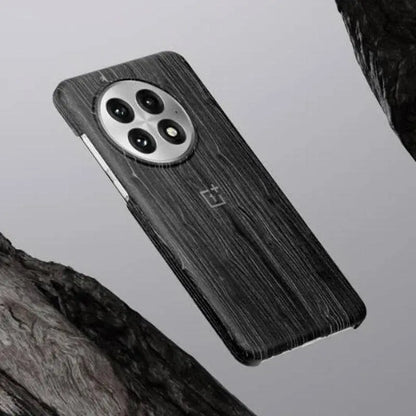 OnePlus 13 Magnetic Case Sandstone Karbon Wood Texture Bumper Original OnePlus 13 Matte Cover Back Phone Case - Property & Safety Tradings