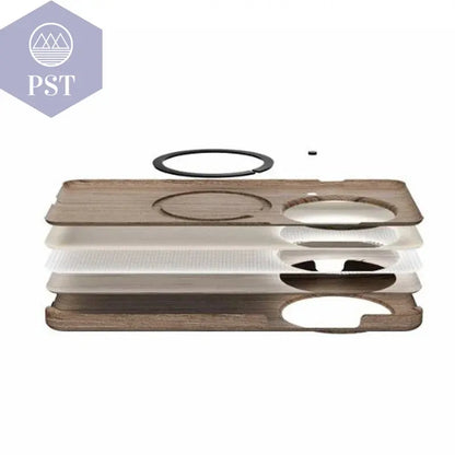 OnePlus 13 Magnetic Case Sandstone Karbon Wood Texture Bumper Original OnePlus 13 Matte Cover Back Phone Case - Property & Safety Tradings