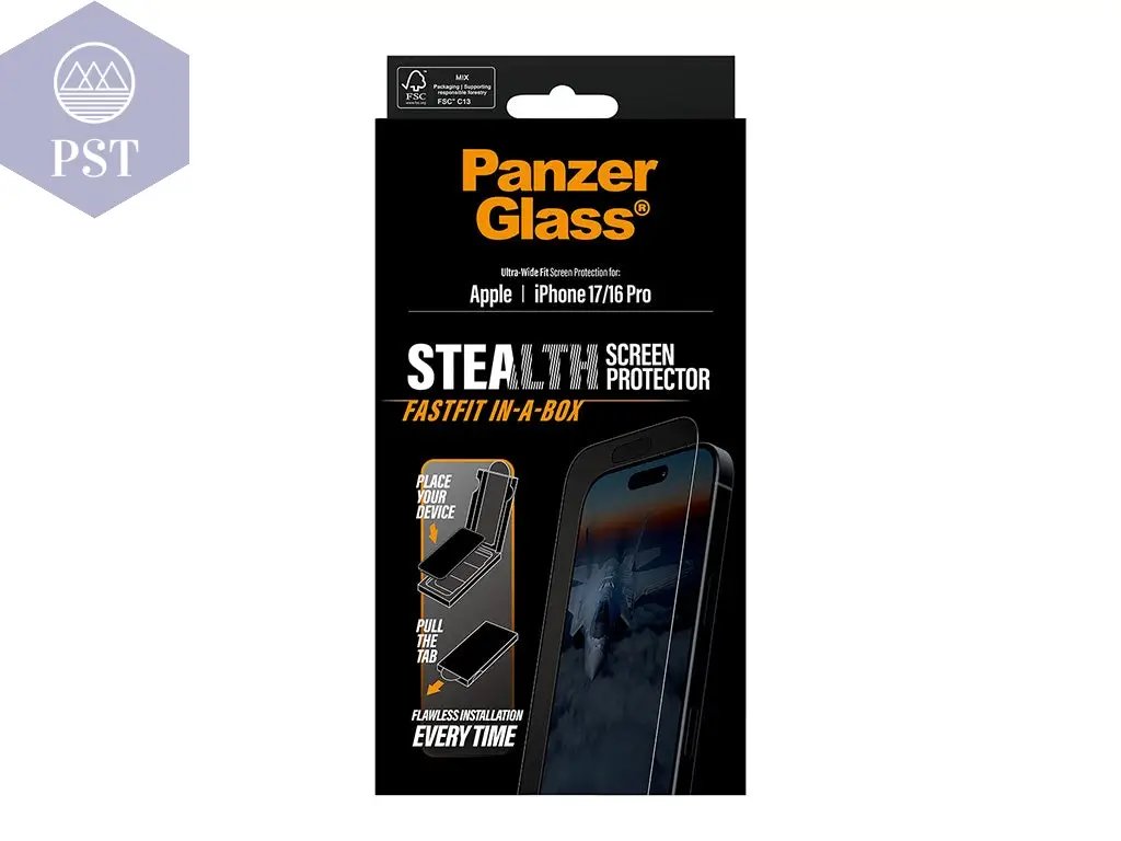 PanzerGlass Stealth Screen FastFit PST PS Tradings Displayschutz Displayschutz