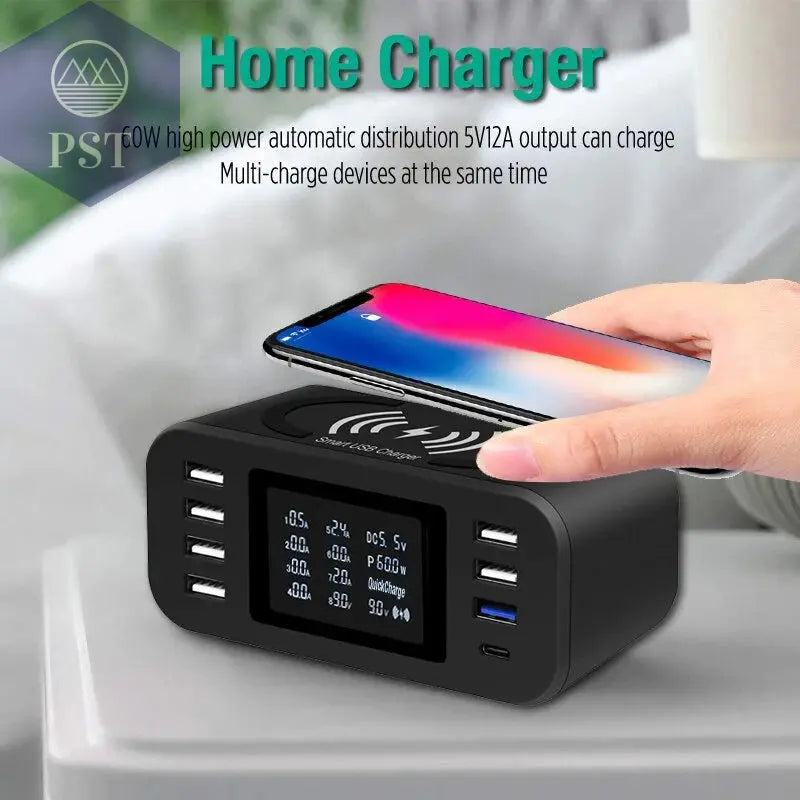 Qi Wireless Charger Quick Charge 3.0 Fast Charging Station 60W for Samsung S9 S8 Mi Nexus LG Sony Moto Nokia QC3.0 Power Adapter PST PS Tradings  PST PS Tradings  PST PS Tradings Qi Wireless Charger Quick Charge 3.0 Fast Charging Station 60W for Samsung S9 S8 Mi Nexus LG Sony Moto Nokia QC3.0 Power Adapter