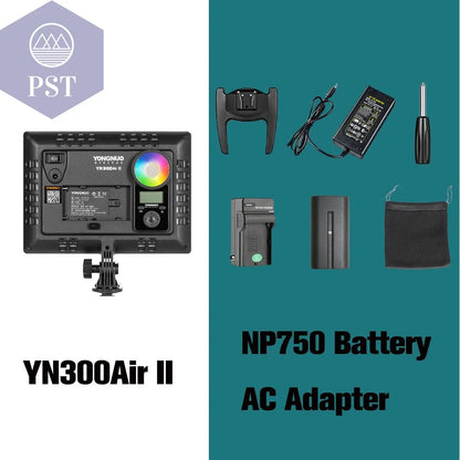 RGB Adjustable LED Camera Light with Adapter      6 PST PS Tradings