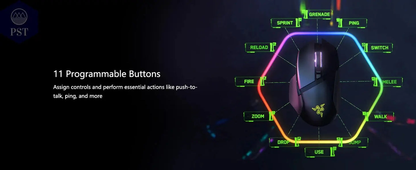 Razer Basilisk V3 Pro Wireless Gaming Mouse PST PS Tradings Gaming Mouse Gaming Mouse