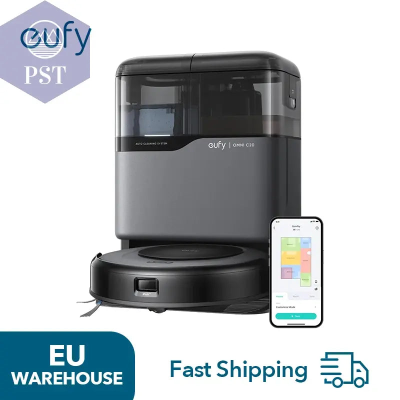 Roboterstaubsauger Omni C20 Mit All-In-One-Station, Automatischer Entleerungsmopp, Waschen Und Trocknen Für Freihändige Reinigung PST PS Tradings  PST PS Tradings Eu PST PS Tradings