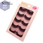 SHIDISHANGPIN 5 Pairs Eyelashes Natural Mink Eyelashes Fluffy 3D Mink Lashes Thick False Eyelashes Makeup Fake Eyelashes cilios PST PS Tradings  PST PS Tradings 5pairs-G908-lashes PST PS Tradings