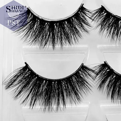 SHIDISHANGPIN 5 Pairs Eyelashes Natural Mink Eyelashes Fluffy 3D Mink Lashes Thick False Eyelashes Makeup Fake Eyelashes cilios PST PS Tradings  PST PS Tradings  PST PS Tradings