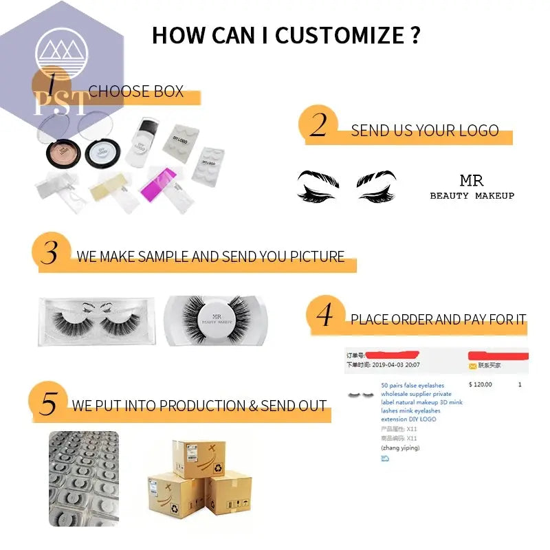 SHIDISHANGPIN 5 Pairs Eyelashes Natural Mink Eyelashes Fluffy 3D Mink Lashes Thick False Eyelashes Makeup Fake Eyelashes cilios PST PS Tradings  PST PS Tradings  PST PS Tradings