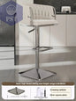Samt Bar Stuhl Home Küche Hoch hocker Cafe Lift Drehstuhl Luxus Theken hocker moderner Bar stuhl mit Rückenlehnen möbeln       PST PS Tradings