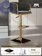 Samt Bar Stuhl Home Küche Hoch hocker Cafe Lift Drehstuhl Luxus Theken hocker moderner Bar stuhl mit Rückenlehnen möbeln       PST PS Tradings
