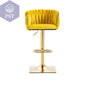 Samt Grau Barhocker Höhenverstellbar Art Deco Grün Blau gold Metall       PST PS Tradings