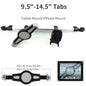 Tablet Holder for Tablet PC Car Back Seat Headrest Mounting Holder Tablet Universal 7-15'' for IPad Xiaomi Samsung Clip Mount - Property & Safety Tradings