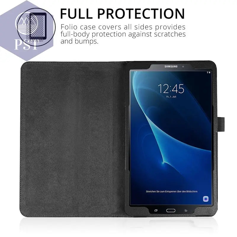 Slim Folding PU Leather Case for Samsung Galaxy Tab A       PST PS Tradings