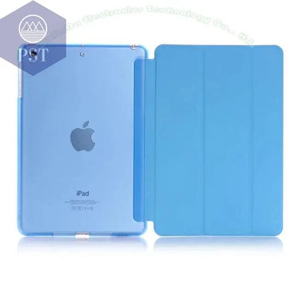 Smart Cover For iPad Mini 1 2 3 4 5 6 7.9 inch Ultra Slim PU Leather Case + PC translucent back case for Apple ipad mini 5 4 3 2 - PST PS Tradings