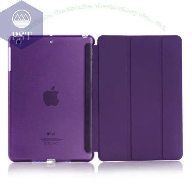 Smart Cover For iPad Mini 1 2 3 4 5 6 7.9 inch Ultra Slim PU Leather Case + PC translucent back case for Apple ipad mini 5 4 3 2 - PST PS Tradings