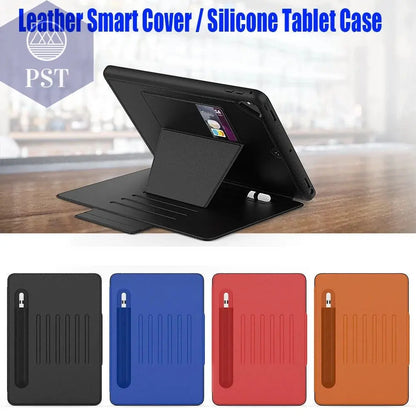 Smart Cover For iPad Mini 1 2 3 4 5 6 7.9 inch Ultra Slim PU Leather Case + PC translucent back case for Apple ipad mini 5 4 3 2 - PST PS Tradings