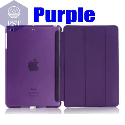 Smart Cover For iPad Mini 1 2 3 4 5 6 7.9 inch Ultra Slim PU Leather Case + PC translucent back case for Apple ipad mini 5 4 3 2 - PST PS Tradings