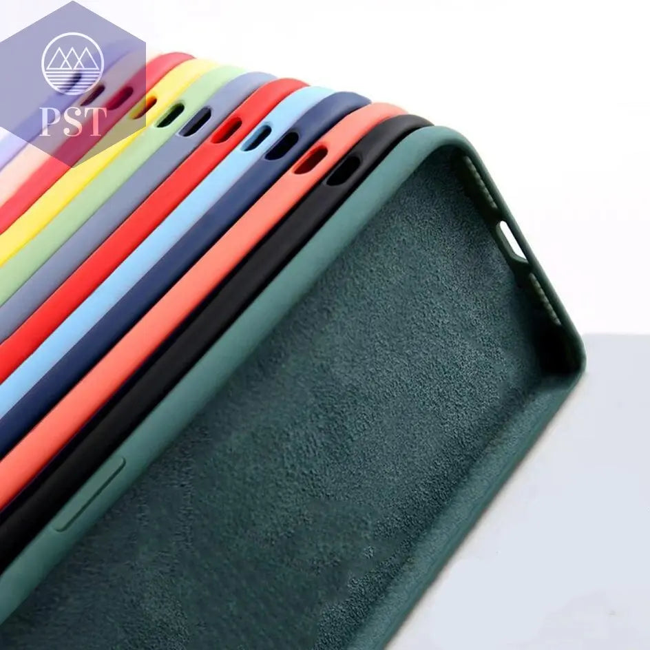 Solid Color Soft Silicone Case for iPhone       PST PS Tradings