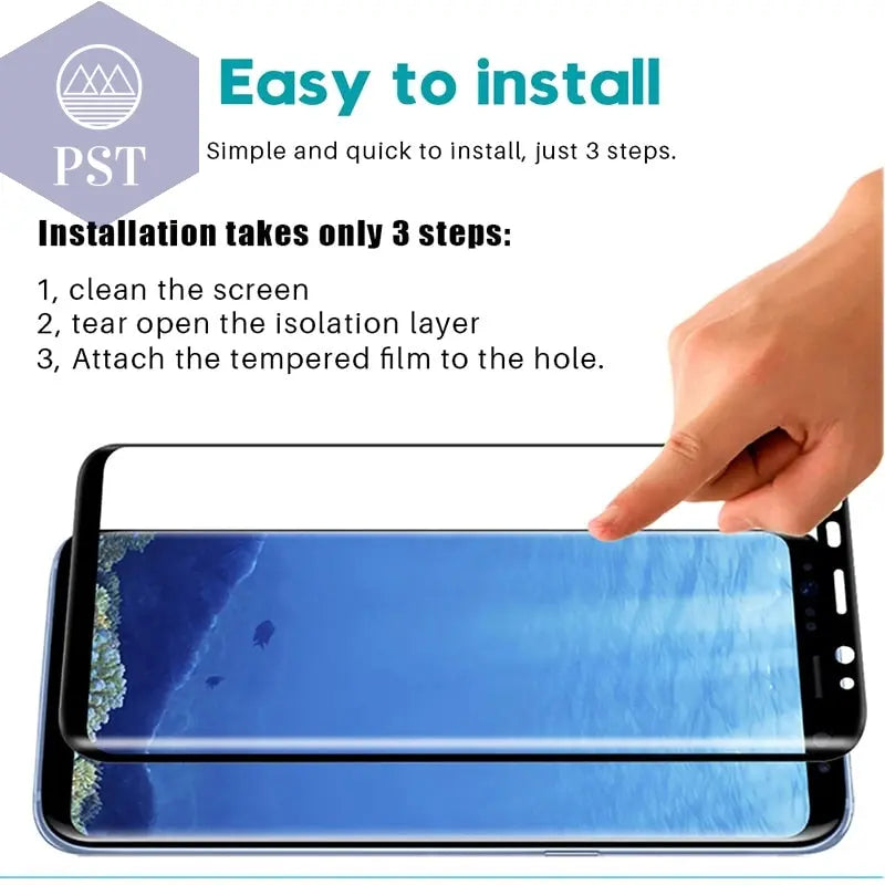 Tempered Protective Glass Film for Samsung Galaxy       PST PS Tradings
