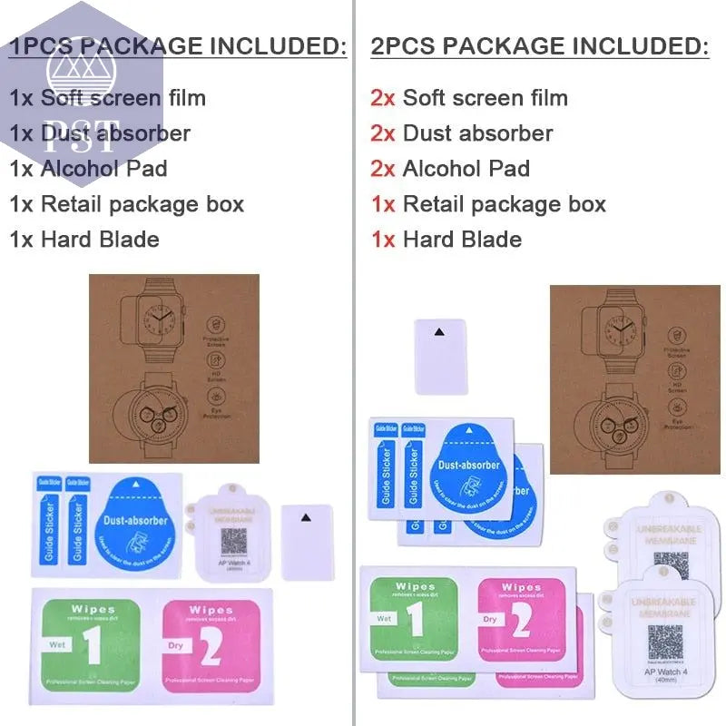 Tempered Protective Glass for Apple Watch       PST PS Tradings