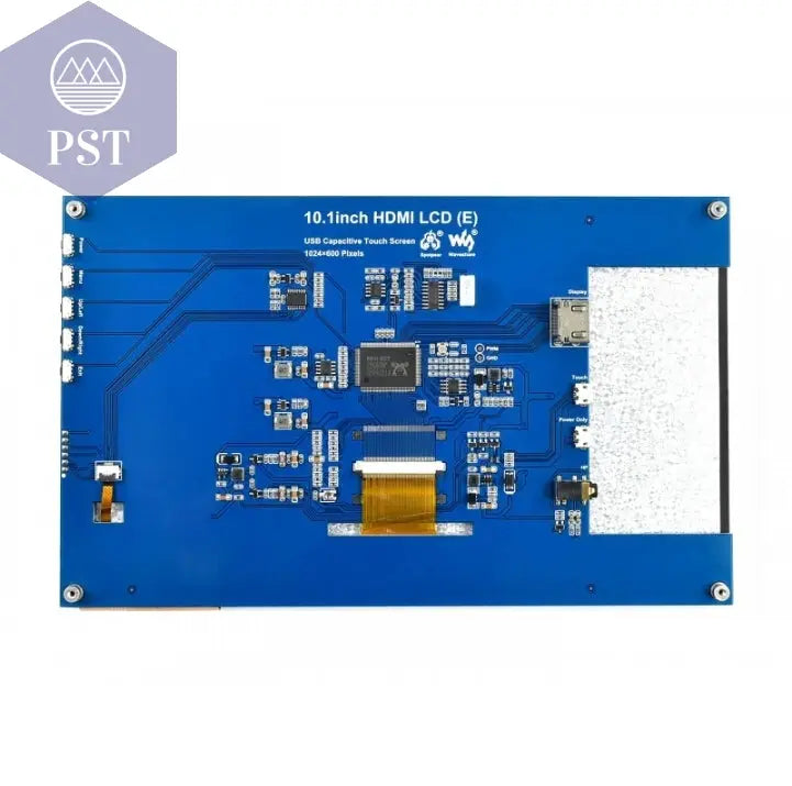 Waveshare 10,1 Zoll kapazitiver Touchscreen-LCD (E), 1024 x 600, HDMI, vollständig laminierter Bildschirm, unterstützt Raspberry Pi, Jetson Nano  Electronics     PST PS Tradings