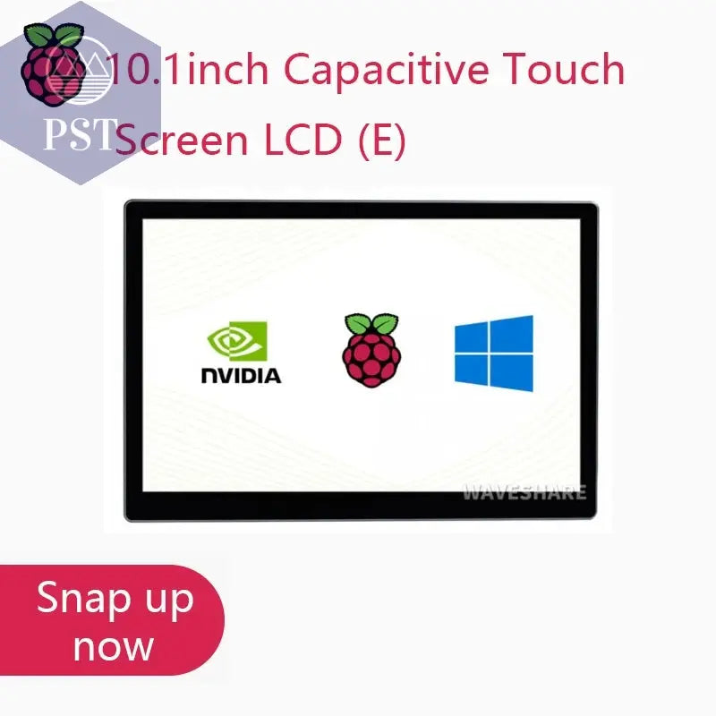 Waveshare 10,1 Zoll kapazitiver Touchscreen-LCD (E), 1024 x 600, HDMI, vollständig laminierter Bildschirm, unterstützt Raspberry Pi, Jetson Nano  Electronics     PST PS Tradings