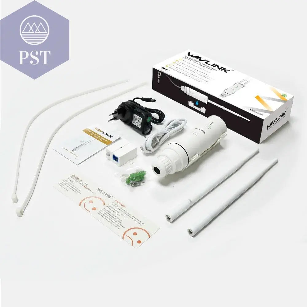 Wavlink N300 High Power Outdoor Weatherproof 30dbm Wireless Wifi Router/AP Repeater/Extender 2.4G 15KV Outer Detachable Antenna - PST PS Tradings