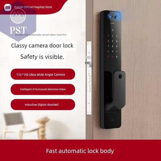 Xiaomi Smart Türschloss Pro mit Fingerabdruck Smart Door Lock Fingerprint Smart Lock PST PS Tradings door lock PST PS Tradings Xiaomi-full-automatic-smart-door-lock-Pro-black PST PS Tradings Xiaomi Smart Türschloss Pro mit Fingerabdruck Smart Door Lock Fingerprint Smart Lock door lock