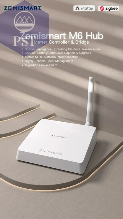 Zemismart Matter Zigbee HUB Smart Home Controller PST PS Tradings Smart Hub Smart Hub