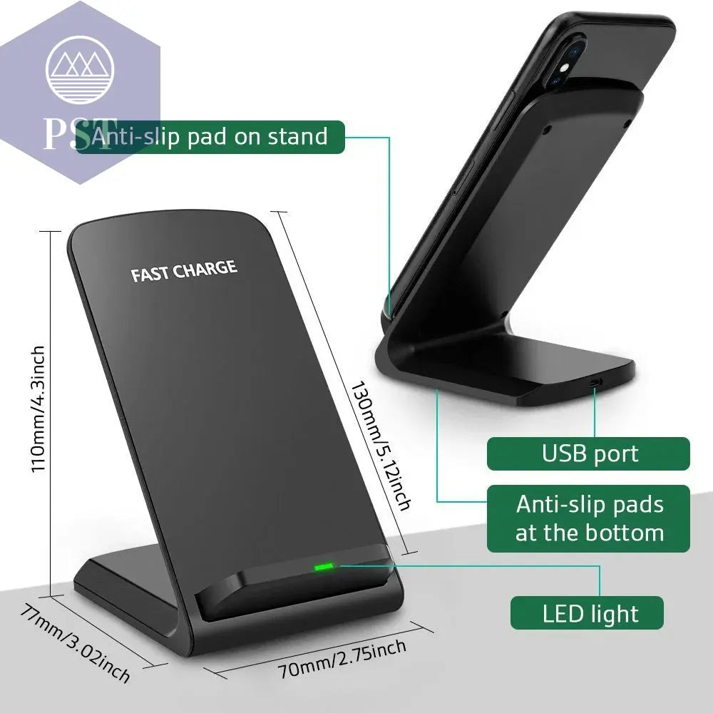 kabelloses Ladegerät Schnelllader Schnellladegerät fast charging max. 30W kabellose 2-in-1 Ladestation um 2 Geräte gleichzeitig zu laden jeweils max. 15W  Cellphones & Telecommunications - Cellphones     PST PS Tradings